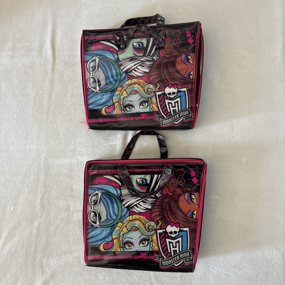 Monster High Doll Y2K Lot of 2 Carrying Cases